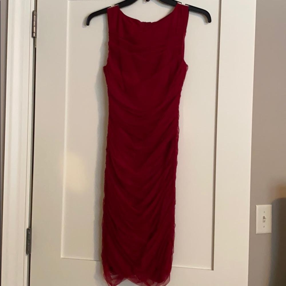Red dress